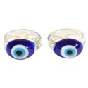 Dark Blue Evil Eye Ring