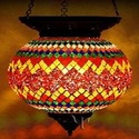 Подвесной мозаичный светильник
