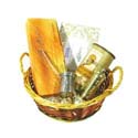 Подарочная корзина с турецким кофейным набором