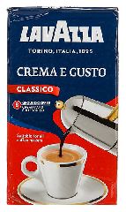 КОФЕ МОЛОТЫЙ LAVAZZA CREMA E GUSTO 250 ГР.