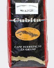 Кофе Кубита в Зернах обжаренный в сахаре (Cafe Cubita Torrefacto en Grano) 1000 гр