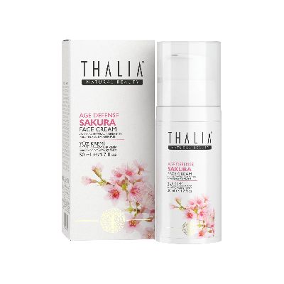 Крем для лица Thalia Anti-Wrinkle Age Defense с экстрактом сакуры  50 мл