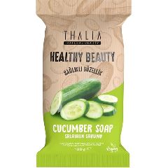 Thalia Освежающее натуральное твердое мыло Healthy&Beauty с экстрактом огурца 100 гр