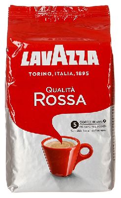 КОФЕ В ЗЕРНАХ LAVAZZA ROSSA, 1000 ГР.