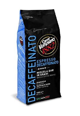 КОФЕ В ЗЕРНАХ VERGNANO 1882 DECAFFEINATED 100% ARABICA, 1000 ГР