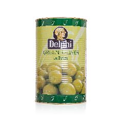Оливки фаршированные пастой из лимона в рассоле DELPHI Colossal 121-140 4250г