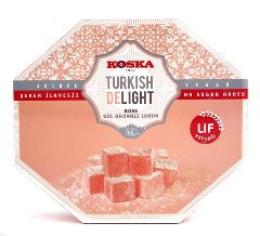 Диабетический рахат-лукум с ароматом розы, Koska, 160 г