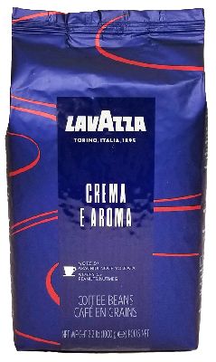 КОФЕ В ЗЕРНАХ LAVAZZA CREMA E AROMA ESPRESSO 1000 ГР.