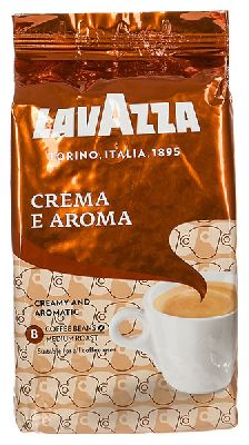 КОФЕ В ЗЕРНАХ LAVAZZA CREMA AROMA 1000 ГР.