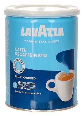 КОФЕ МОЛОТЫЙ LAVAZZA DECAFFEEINATO БЕЗ КОФЕИНА, 250 ГР. Ж/Б