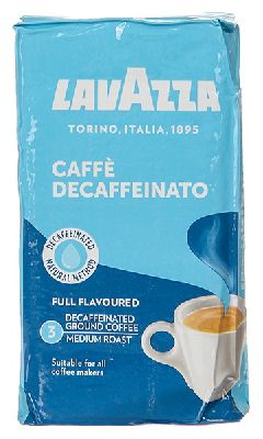 КОФЕ МОЛОТЫЙ LAVAZZA DECAFFEEINATO БЕЗ КОФЕИНА  250 ГР.