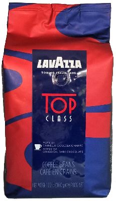 КОФЕ В ЗЕРНАХ LAVAZZA TOP CLASS, 1000 ГР.