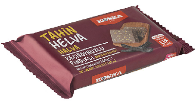 Халва кунжутная с какао кэробом и фундуком 200 гр