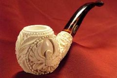 Курительная трубка из "морской пенки" (Meerschaum Pipe (Luletasi)) - Eagle