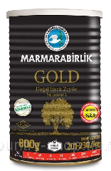 Маслины в рассоле GOLD консервная банка 900 г