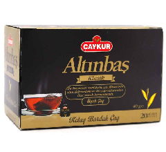 Пакетированный турецкий черный чай Altinbas Çaykur 20 пакетов