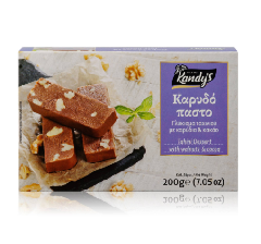 Десерт из кунжута с какао и грецким орехом “каридопасто” KANDY’S 200г