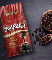 Кофе Шами (AlShami) двойной обжарки с кардамоном 25% 500 гр (красный)