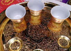 Поднос арабский для сервировки кофе
