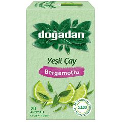 Зелёный чай с бергамотом 20 пакетиков DOGADAN